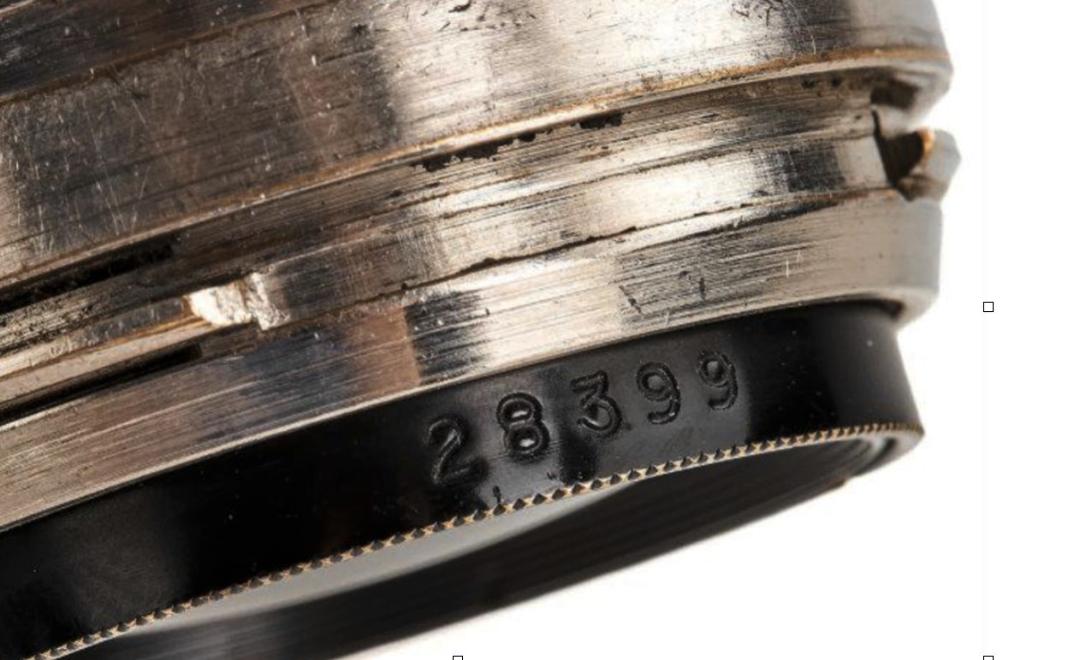 5cm F1.5 Sonnar black nickel  Contax 用 、Carl Zeiss Jena　L#1628399  コレクションアイテム  95% 超美品   1935年の画像