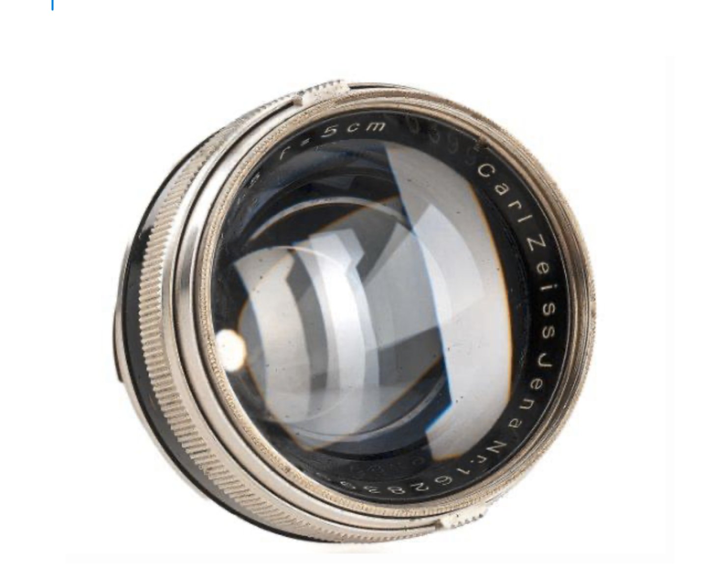5cm F1.5 Sonnar black nickel  Contax 用 、Carl Zeiss Jena　L#1628399  コレクションアイテム  95% 超美品   1935年の画像
