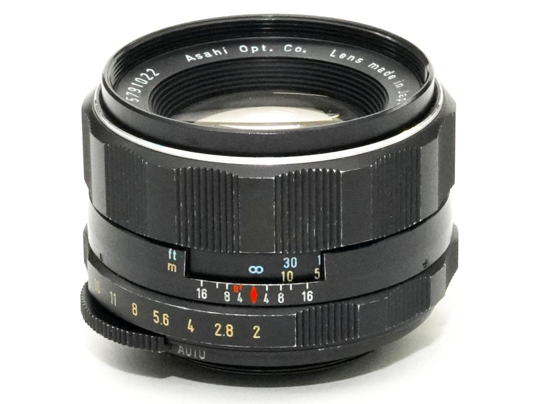 55/2 Super Takumar Asahi Opt.co. (Made in Japan) M42マウント 黄文字 L#5791022の画像