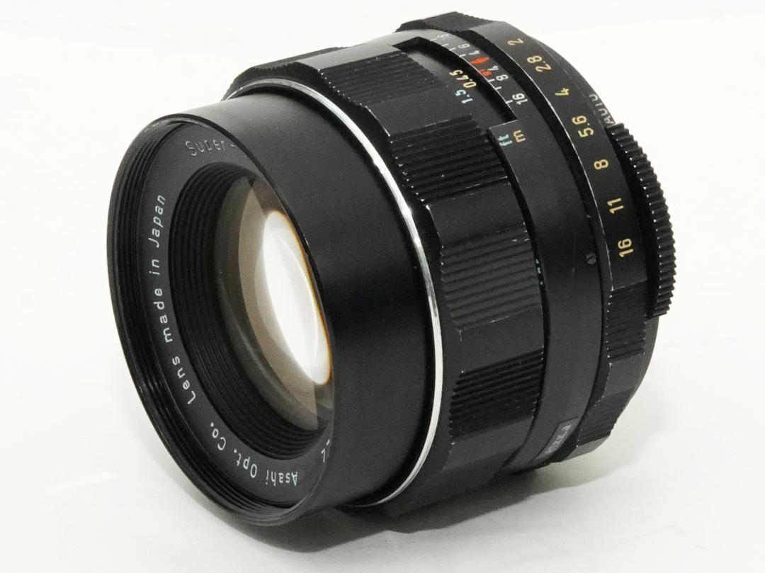 55/2 Super Takumar Asahi Opt.co. (Made in Japan) M42マウント 黄文字 L#5791022の画像
