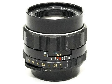 55/2 Super Takumar Asahi Opt.co. (Made in Japan) M42マウント 黄文字 L#5791022の画像
