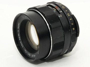 55/2 Super Takumar Asahi Opt.co. (Made in Japan) M42マウント 黄文字 L#5791022の画像