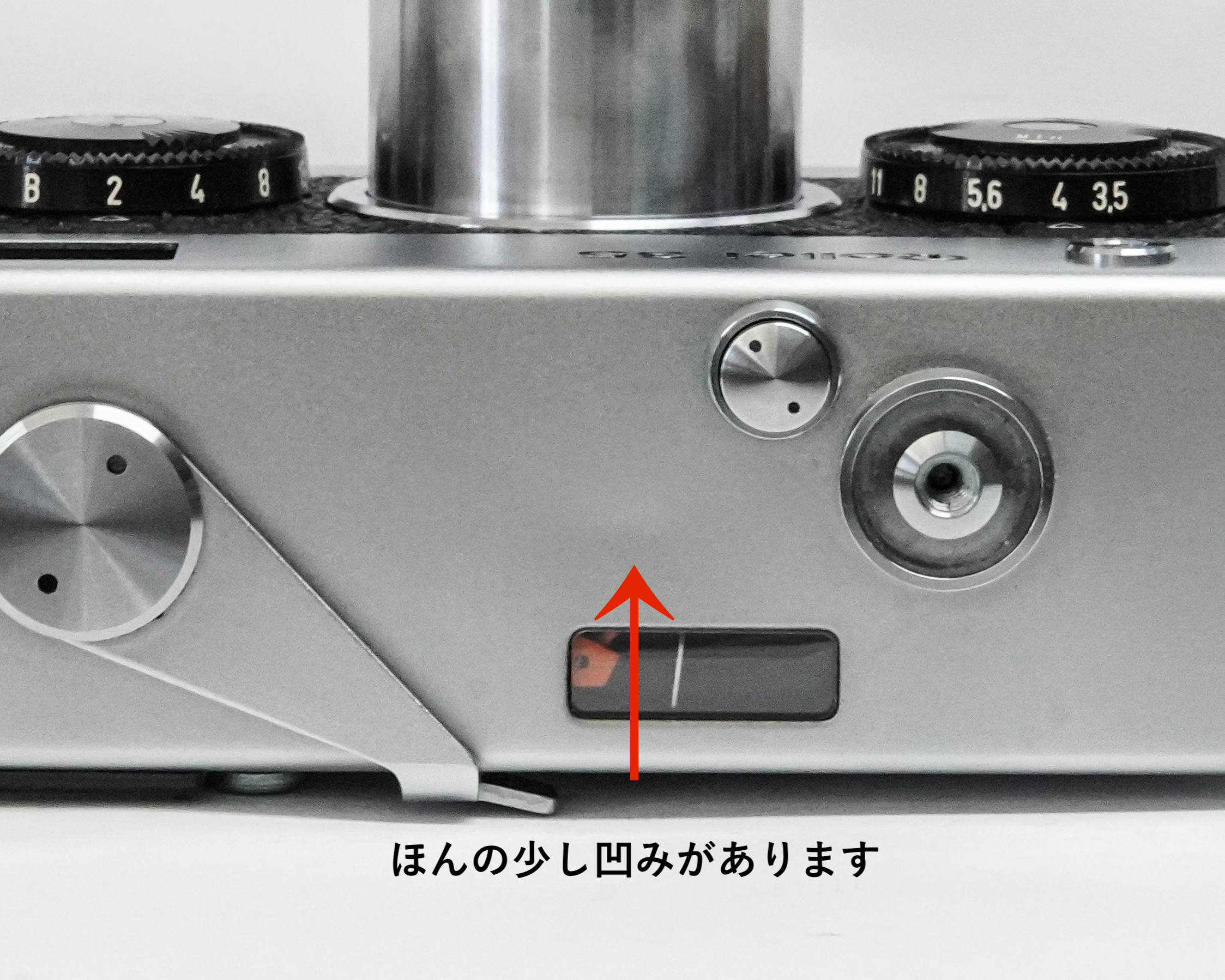 Rollei 35 (白) Germany 製 40/3.5 Carl ZeissTessar (沈銅式) 372g の画像