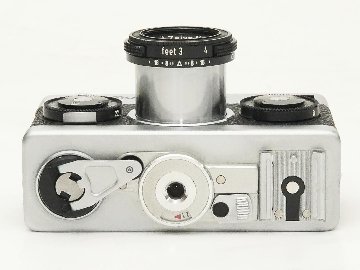Rollei 35 (白) Germany 製 40/3.5 Carl ZeissTessar (沈銅式) 372g の画像