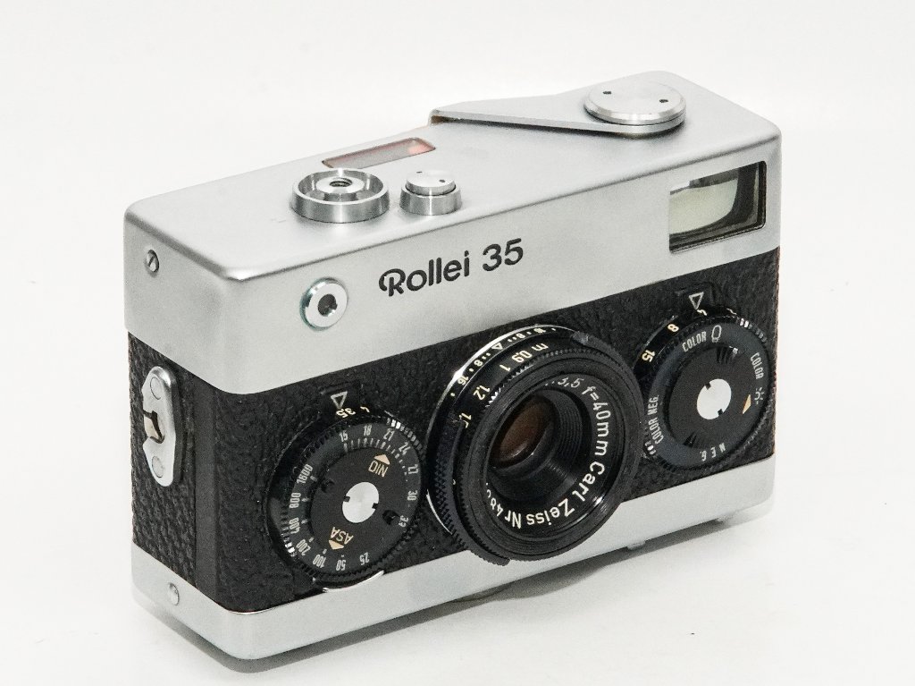 Rollei 35 Germany 製 40/3.5 Carl Zeiss Tessar (沈銅式) 372gの画像