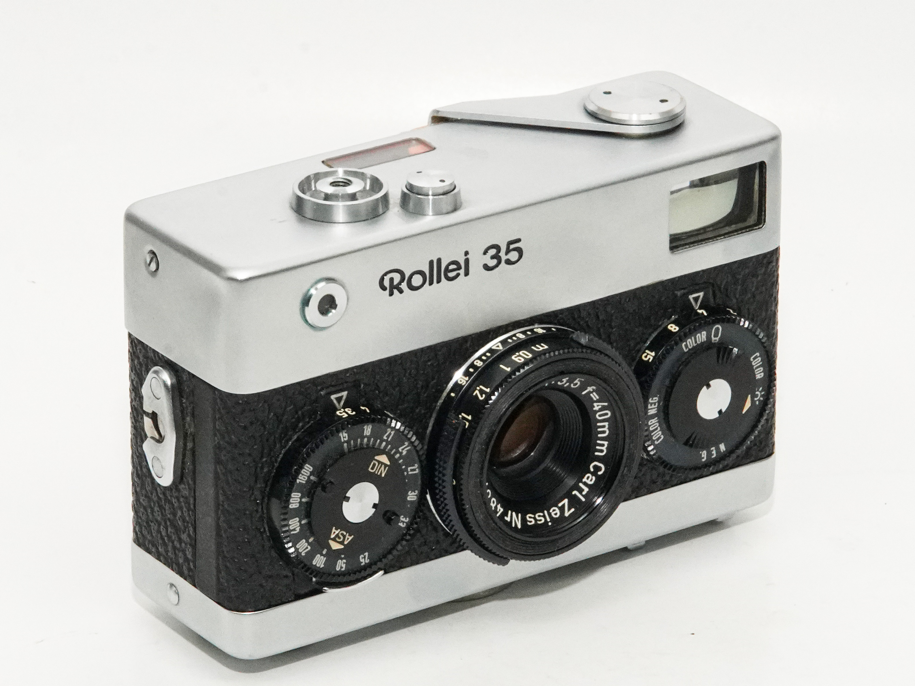 Rollei 35 Germany 製 40/3.5 Carl Zeiss Tessar (沈銅式) 372gの画像