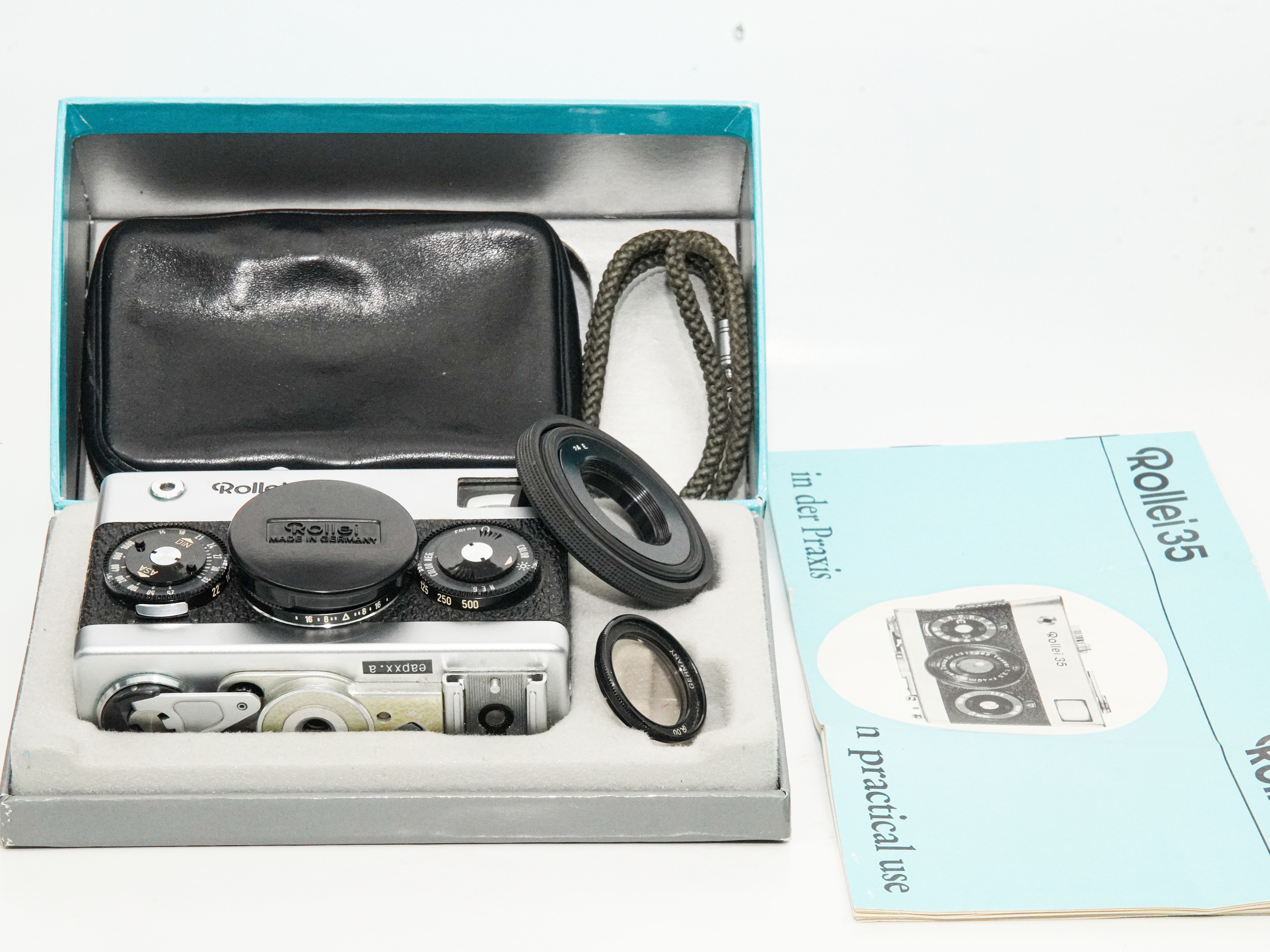 Rollei 35 Germany 製 40/3.5 Carl Zeiss Tessar (沈銅式) 372gの画像