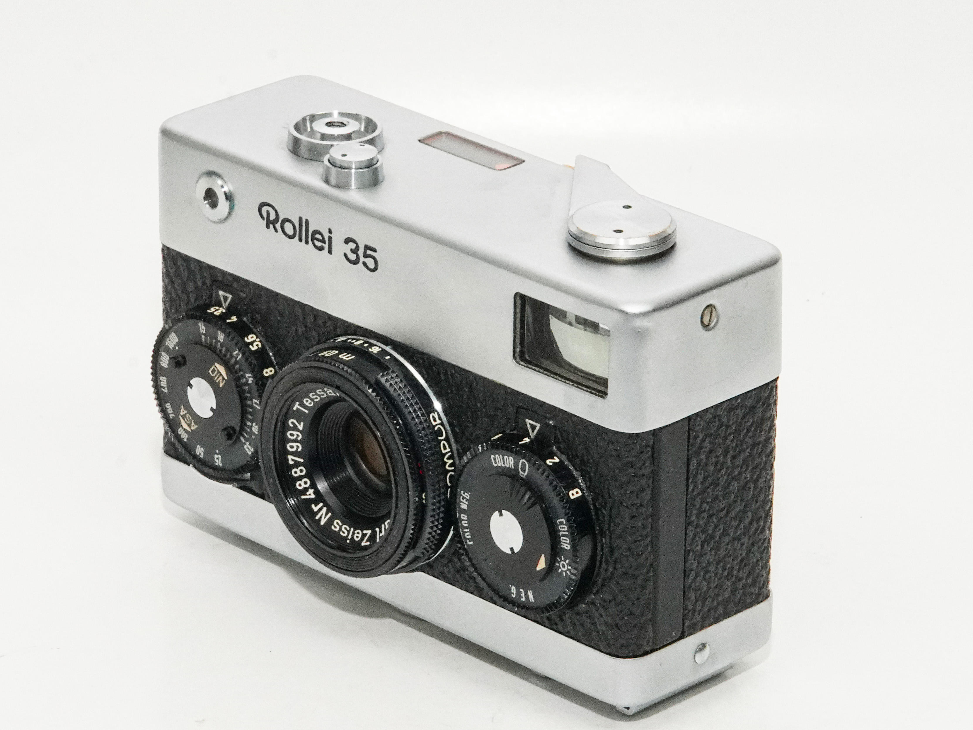 Rollei 35 Germany 製 40/3.5 Carl Zeiss Tessar (沈銅式) 372gの画像