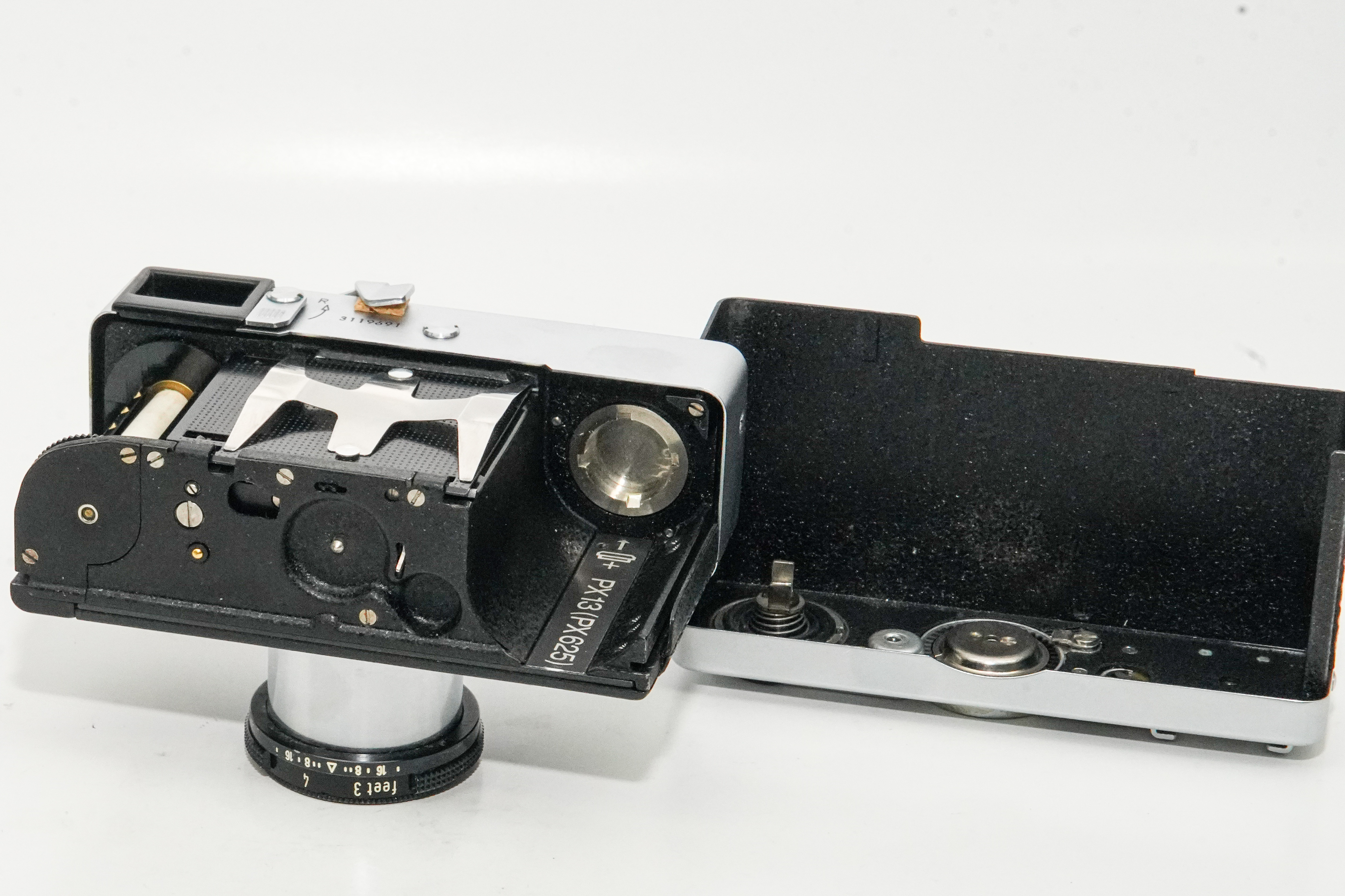 Rollei 35 Germany 製 40/3.5 Carl Zeiss Tessar (沈銅式) 372gの画像