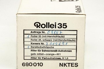 Rollei 35 Germany 製 40/3.5 Carl Zeiss Tessar (沈銅式) 372gの画像
