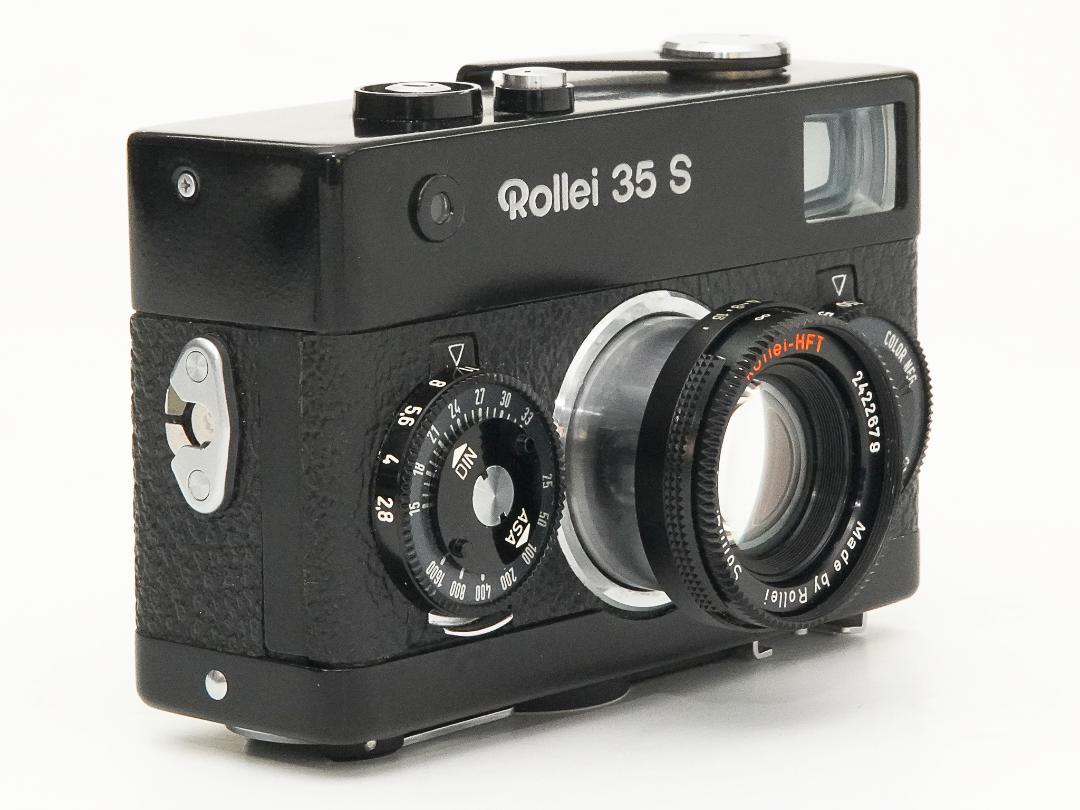 Rollei 35 S (黒) Germany 製 40/2.8 Sonnar Rollei-HFT (沈銅式) 311gの画像