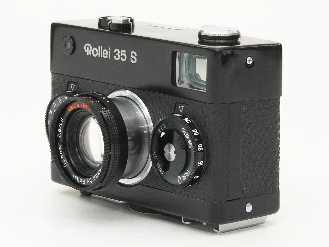 Rollei 35 S (黒) Germany 製 40/2.8 Sonnar Rollei-HFT (沈銅式) 311gの画像