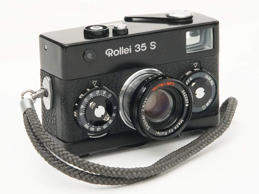 Rollei 35 S (黒) Germany 製 40/2.8 Sonnar Rollei-HFT (沈銅式) 311gの画像