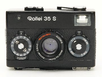 Rollei 35 S (黒) Germany 製 40/2.8 Sonnar Rollei-HFT (沈銅式) 311gの画像