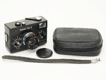 Rollei 35 S (黒) Germany 製 40/2.8 Sonnar Rollei-HFT (沈銅式) 311gの画像