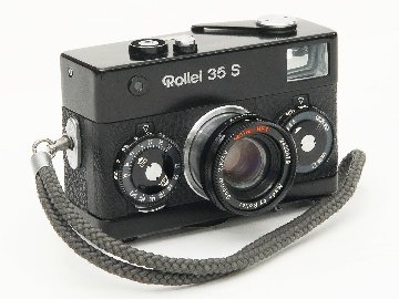 Rollei 35 S (黒) Germany 製 40/2.8 Sonnar Rollei-HFT (沈銅式) 311gの画像