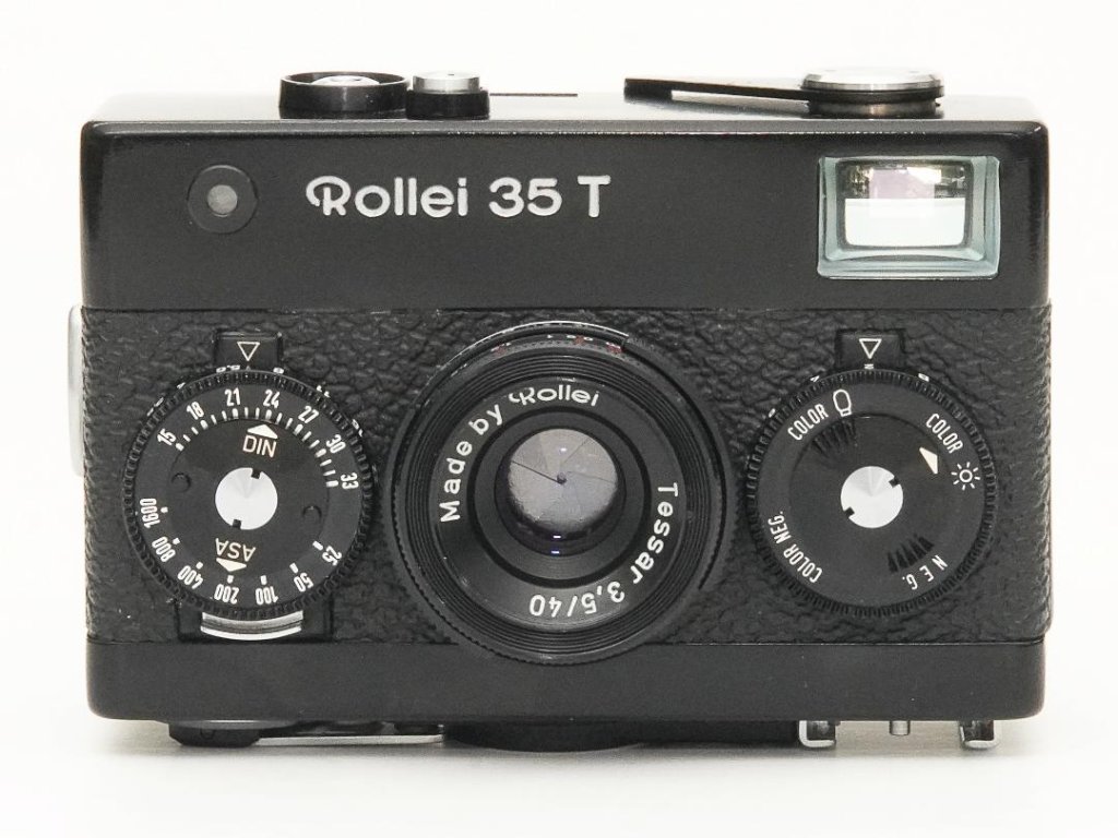 Rollei 35 T (黒) シンガポール製, 40/3.5 Tessar (沈銅式)　352gの画像