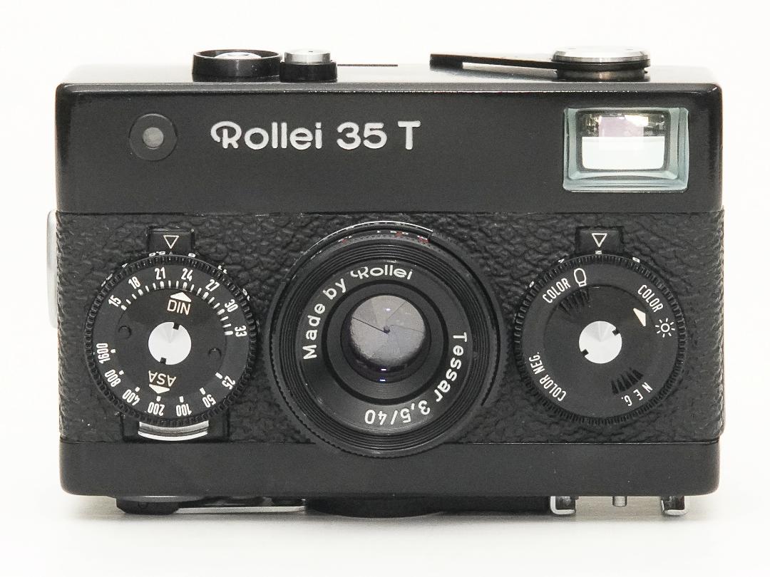 Rollei 35 T (黒) シンガポール製, 40/3.5 Tessar (沈銅式) 352g