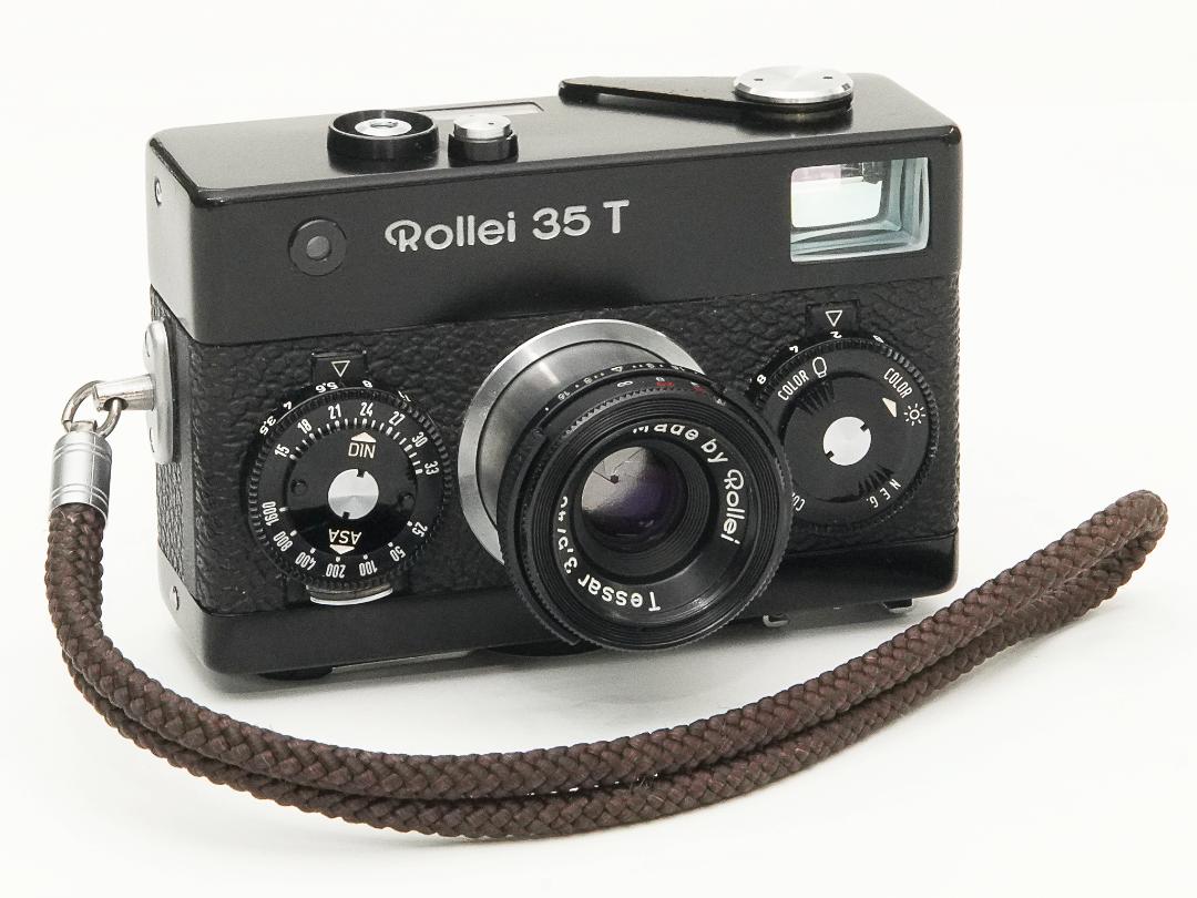 Rollei 35 T (黒) シンガポール製, 40/3.5 Tessar (沈銅式)　352gの画像