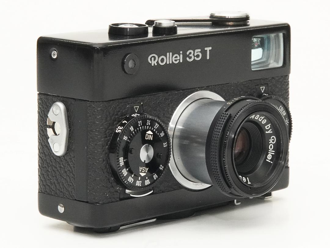 Rollei 35 T (黒) シンガポール製, 40/3.5 Tessar (沈銅式) 352g