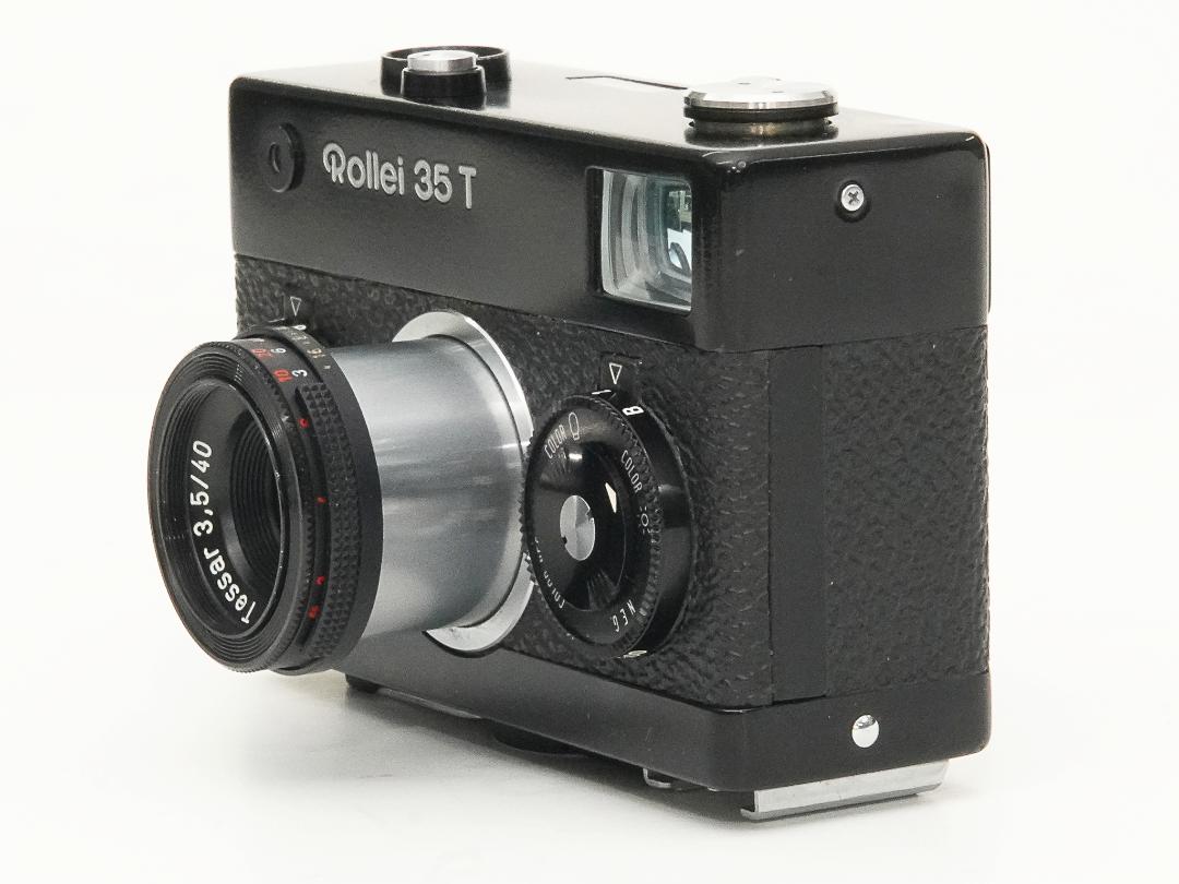Rollei 35 T (黒) シンガポール製, 40/3.5 Tessar (沈銅式) 352g