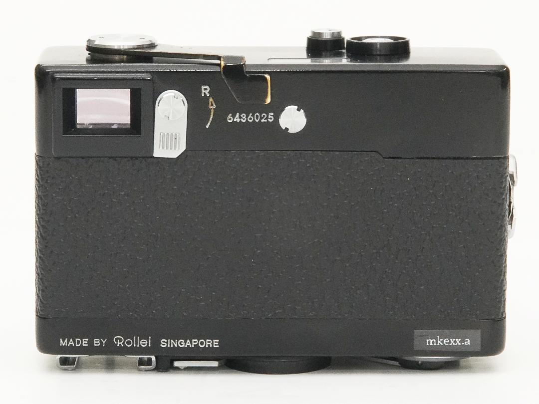Rollei 35 T (黒) シンガポール製, 40/3.5 Tessar (沈銅式) 352g