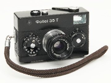 Rollei 35 T (黒) シンガポール製, 40/3.5 Tessar (沈銅式)　352gの画像