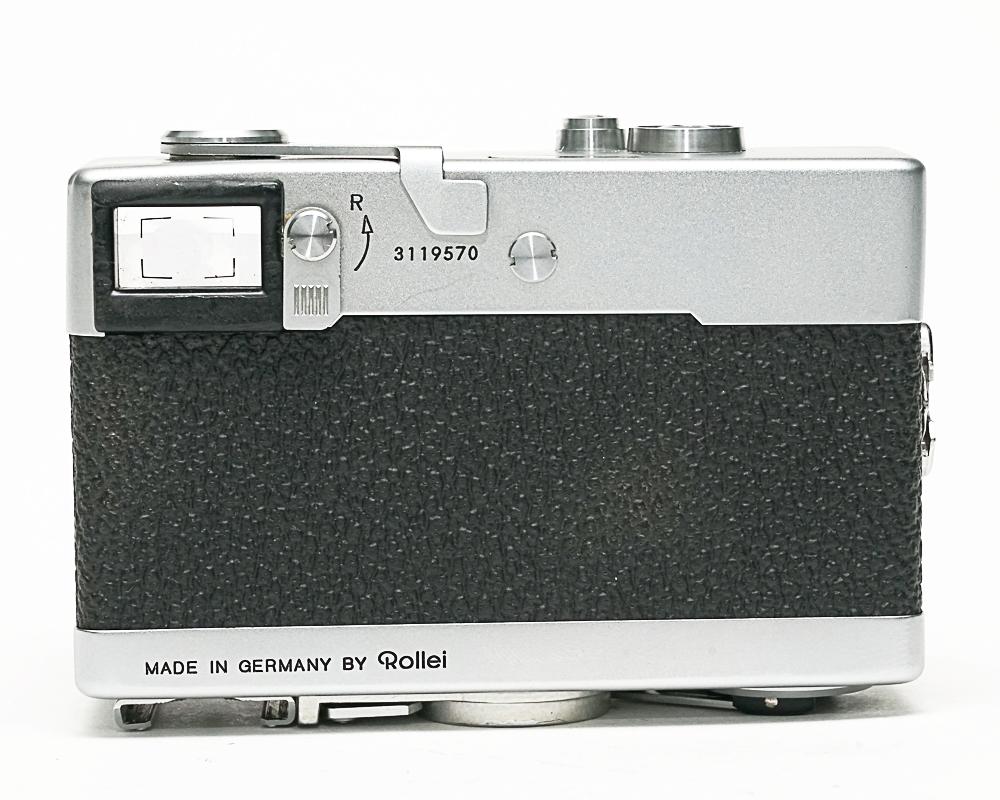 Rollei 35 (白) Germany 製(後期型) 40/3.5 Tessar (沈銅式) 372g の画像