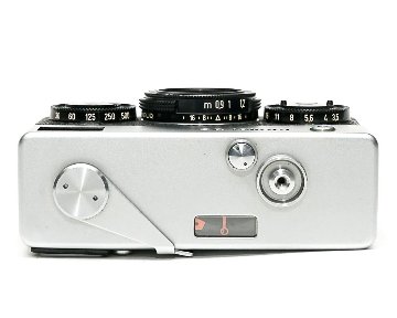 Rollei 35 (白) Germany 製(後期型) 40/3.5 Tessar (沈銅式) 372g の画像