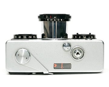 Rollei 35 (白) Germany 製(後期型) 40/3.5 Tessar (沈銅式) 372g の画像