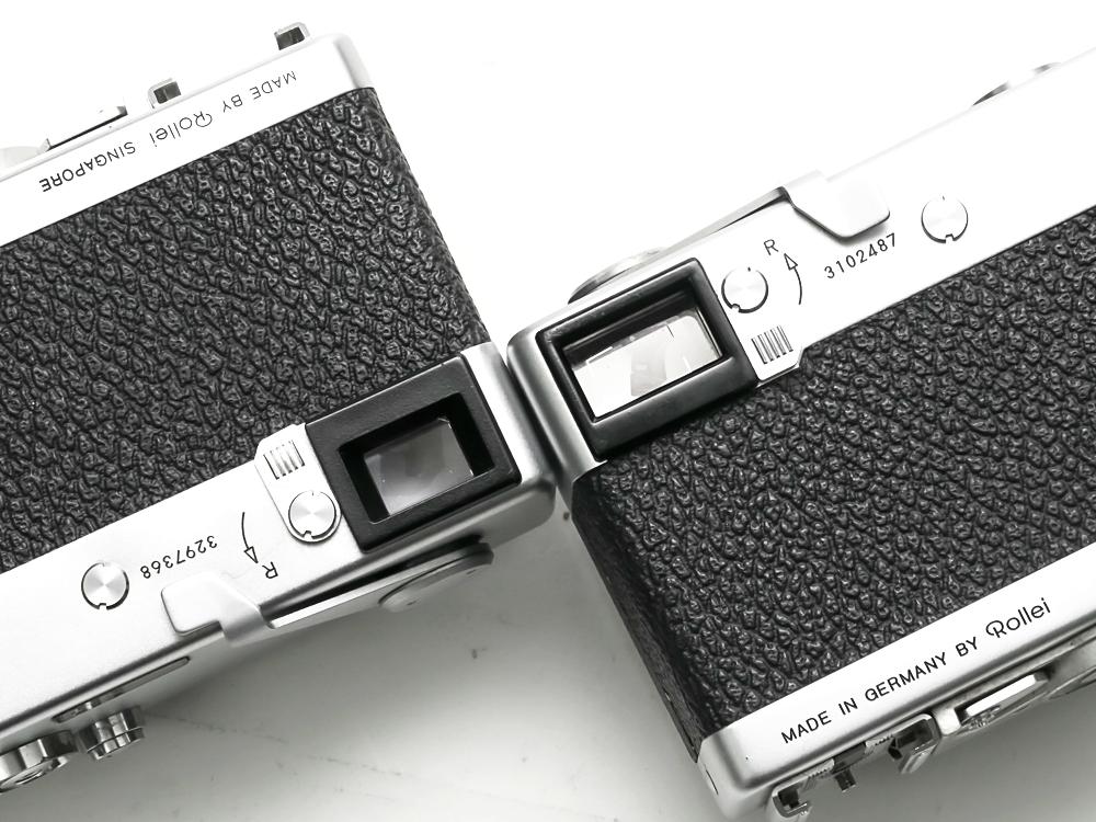 Rollei 35 (白) Germany 製 40/3.5 Tessar (沈銅式) 372g の画像