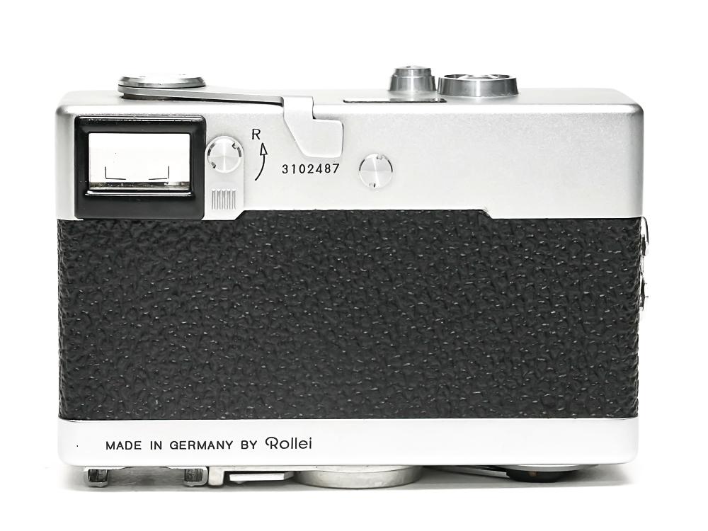 Rollei 35 (白) Germany 製 40/3.5 Tessar (沈銅式) 372g の画像