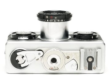 Rollei 35 (白) Germany 製 40/3.5 Tessar (沈銅式) 372g の画像