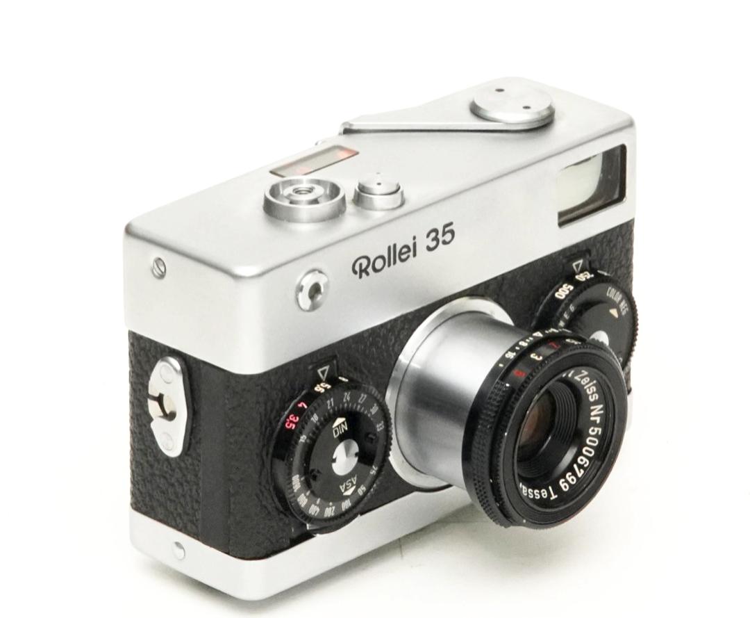 Rollei 35 Germany 製 40/3.5 Carl Zeiss Tessar (沈銅式) 372gの画像
