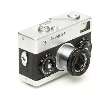 Rollei 35 Germany 製 40/3.5 Carl Zeiss Tessar (沈銅式) 372gの画像