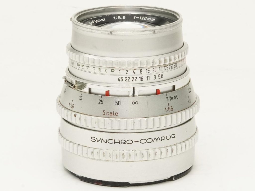 120/5.6 S-Planar (Cレンズ)　Hasselblad Vシリーズ用 シンクロコンパーM.X.V. シャッター付の画像