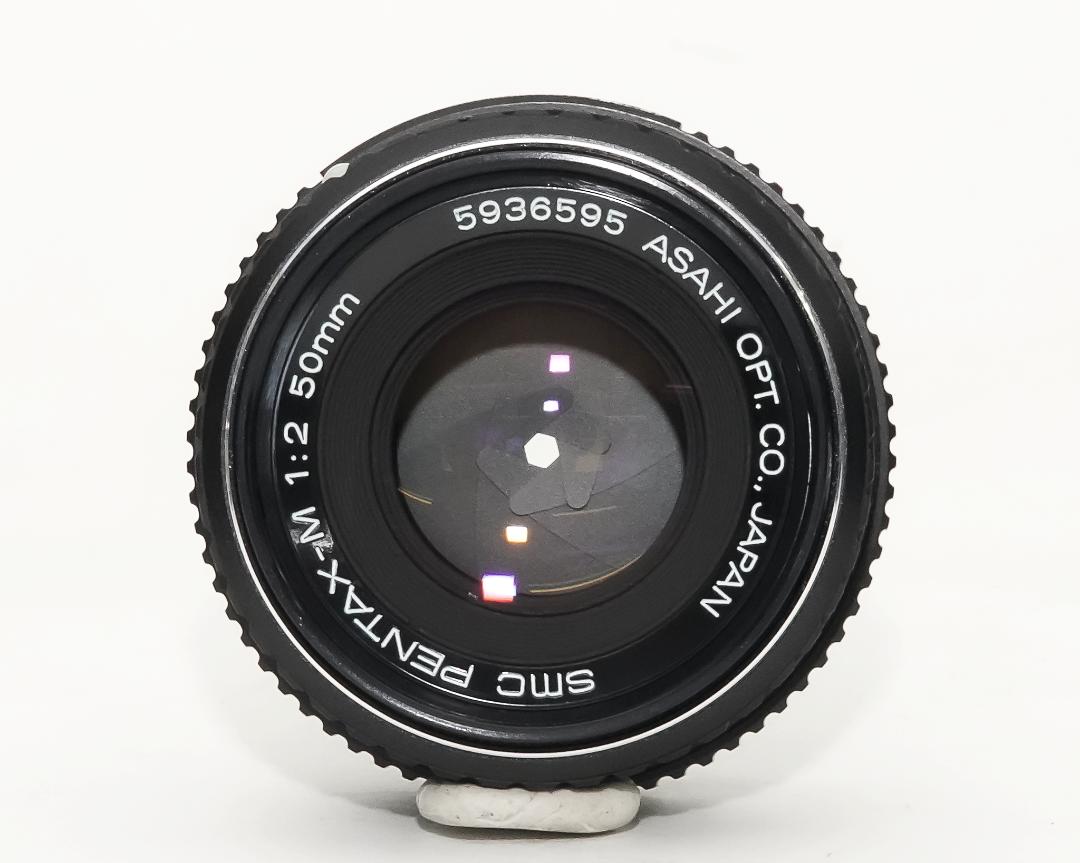 PENTAX K1000 , 50/2 SMC PENTAX-M 付  金属外装ボディの前期モデル Made in Japanの画像