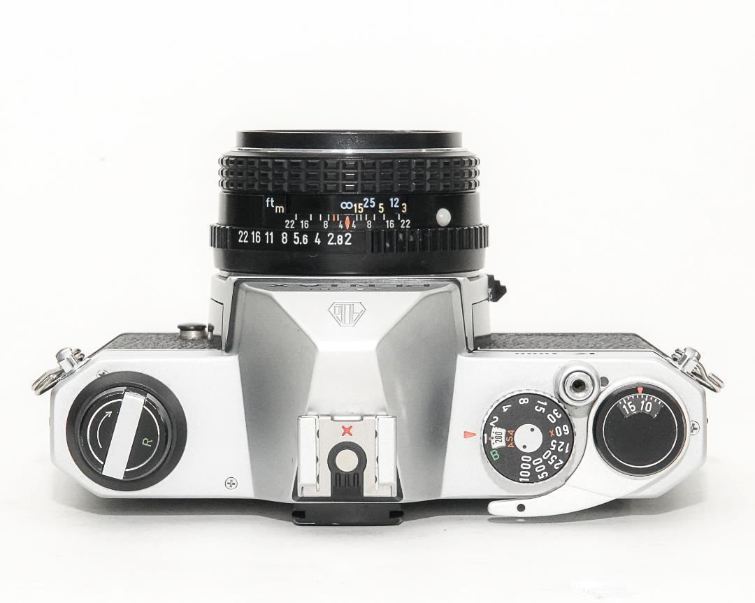 PENTAX K1000 , 50/2 SMC PENTAX-M 付  金属外装ボディの前期モデル Made in Japanの画像