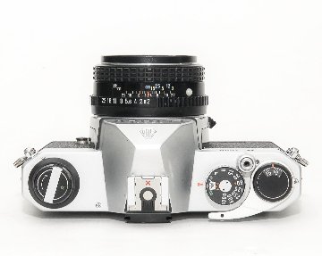 PENTAX K1000 , 50/2 SMC PENTAX-M 付  金属外装ボディの前期モデル Made in Japanの画像