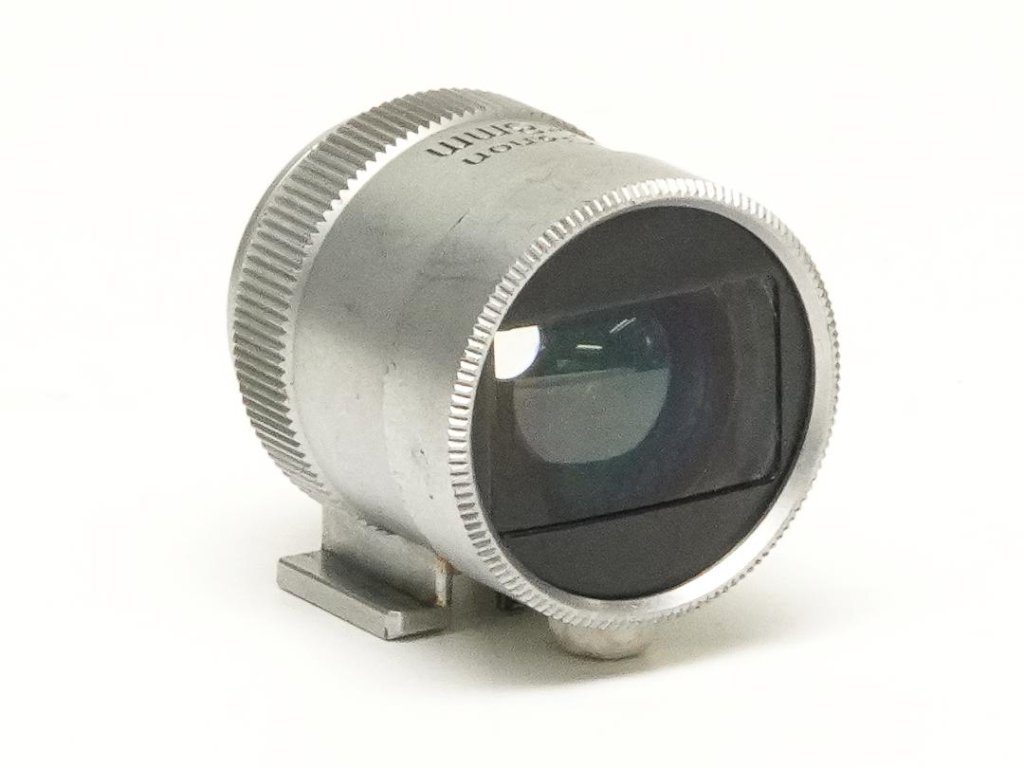 Canon 28mm 用 メタルファインダー(Chrome) No.6325の画像