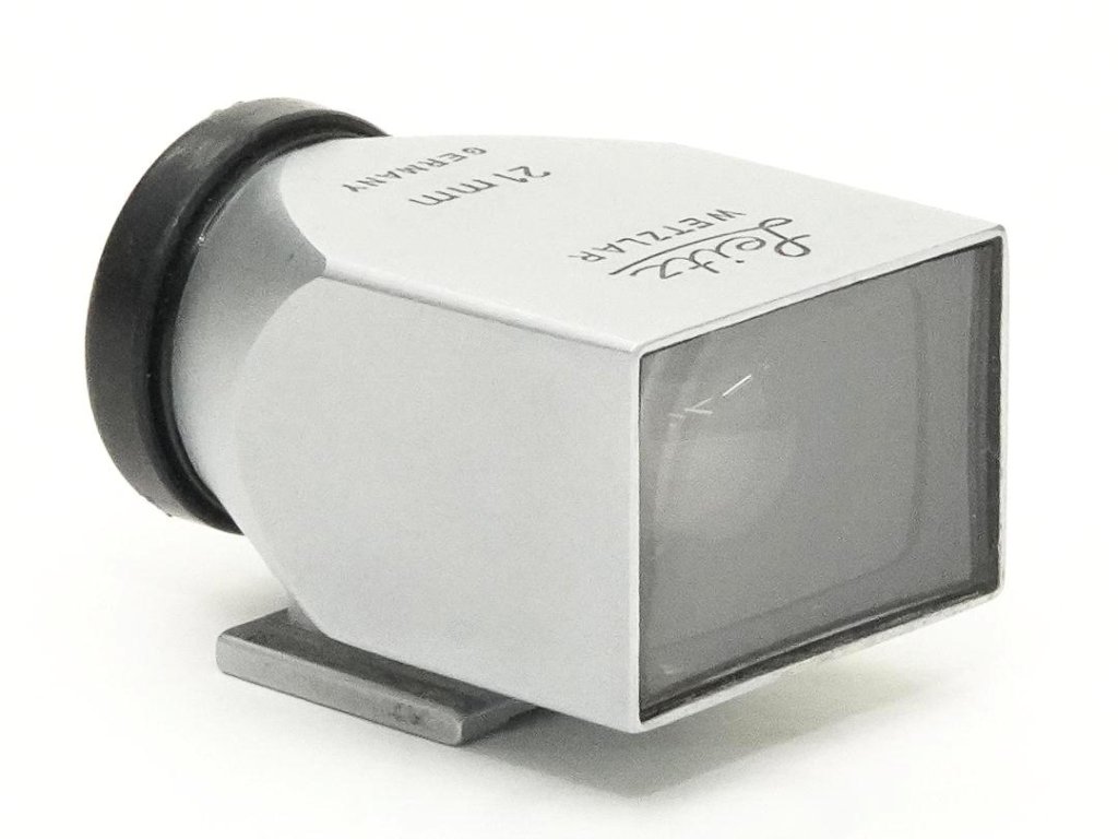 Leica 21mm 用 メタルファインダー(Chrome)の画像
