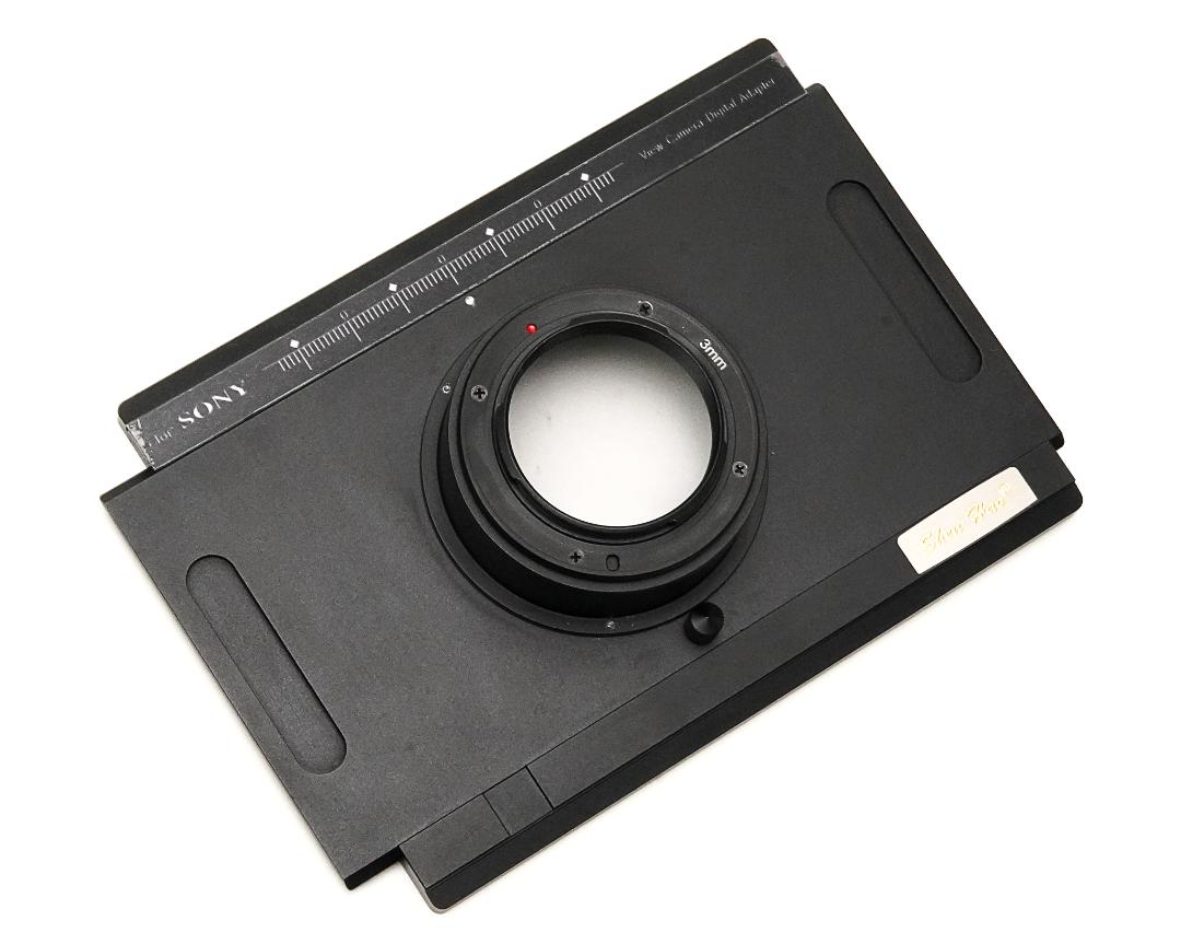 アダプター  SONY   Digitalカメラを−4×5inカメラへ 国際規格機構カメラ用の画像