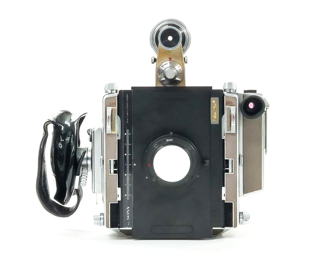 アダプター  SONY   Digitalカメラを−4×5inカメラへ 国際規格機構カメラ用の画像