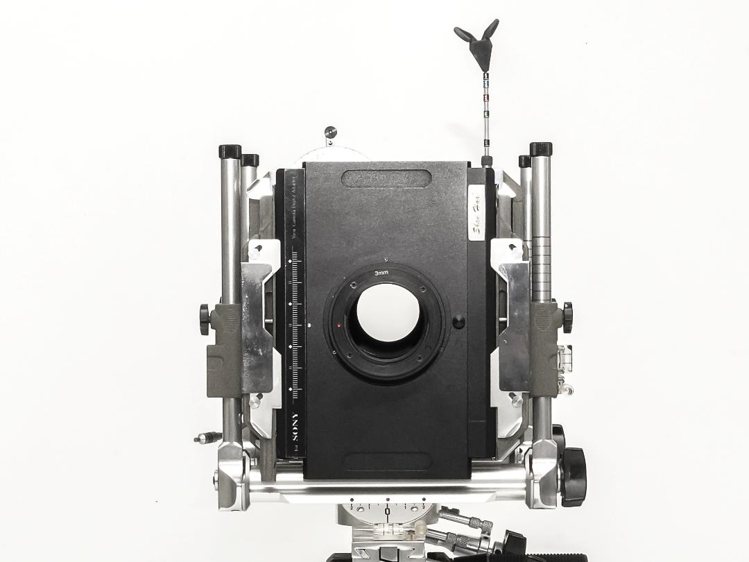 アダプター  SONY   Digitalカメラを−4×5inカメラへ 国際規格機構カメラ用の画像