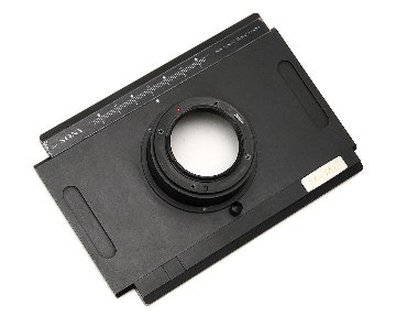 アダプター  SONY   Digitalカメラを−4×5inカメラへ 国際規格機構カメラ用の画像