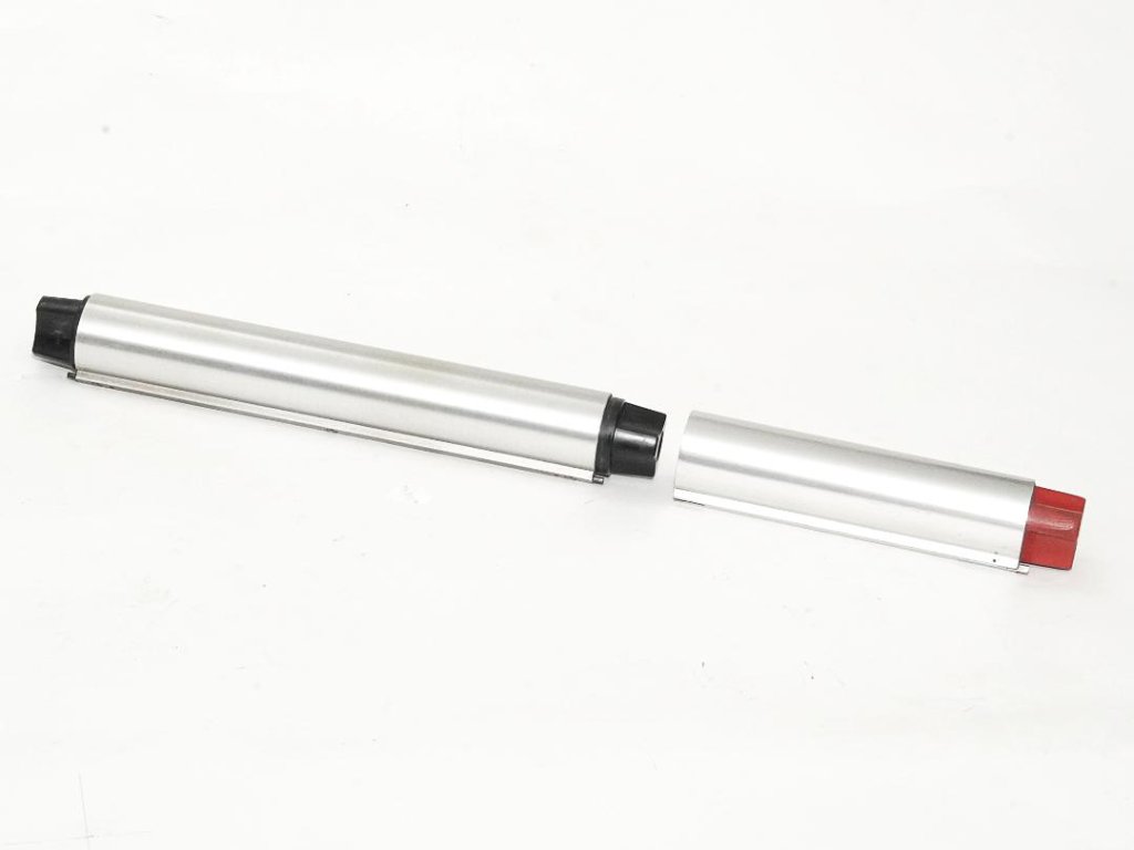 Sinar 用延長レール 30cm (黒) + 15cm (赤）+ 前後純正キャップ SETの画像