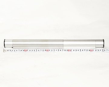 Sinar 用延長レール 30cm (黒) + 15cm (赤）+ 前後純正キャップ SETの画像