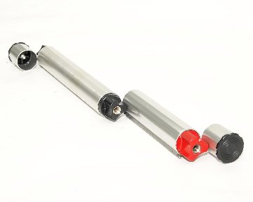 Sinar 用延長レール 30cm (黒) + 15cm (赤）+ 前後純正キャップ SETの画像