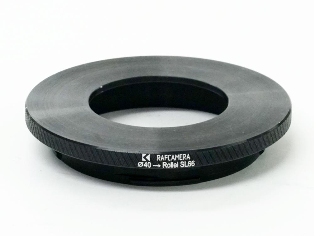 アダプターRing 、大判の1番shutterレンズを →  RolleiSL66、66E、66SE で使用します。41.6mm φの画像