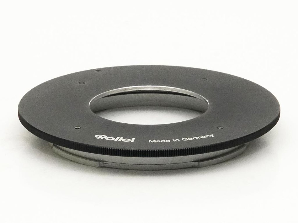 アダプターRing 、大判の0番shutterレンズを →  RolleiSL66、66E、66SE で使用します。Rollei 純正品の中古品の画像